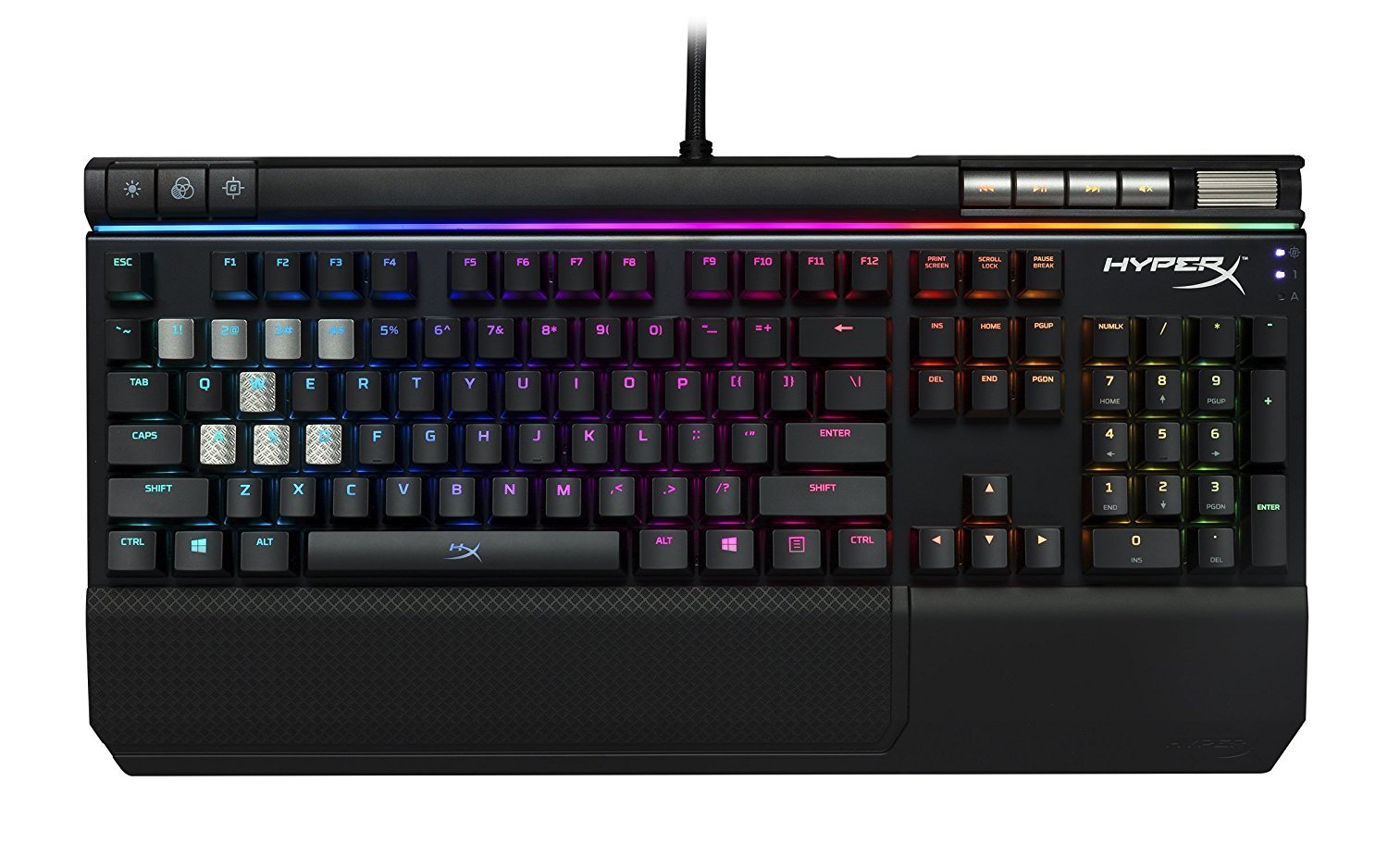 HyperX Alloy Elite RGB Mechanical Gaming Keyboard (Cherry MX Brown) for PC image