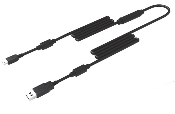 Joytech Fusion USB Quick Charge Cable Double Pack for PS3 image