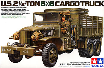 Tamiya U.S. 2.5 Ton 6x6 Cargo Truck 1:35 Model Kit