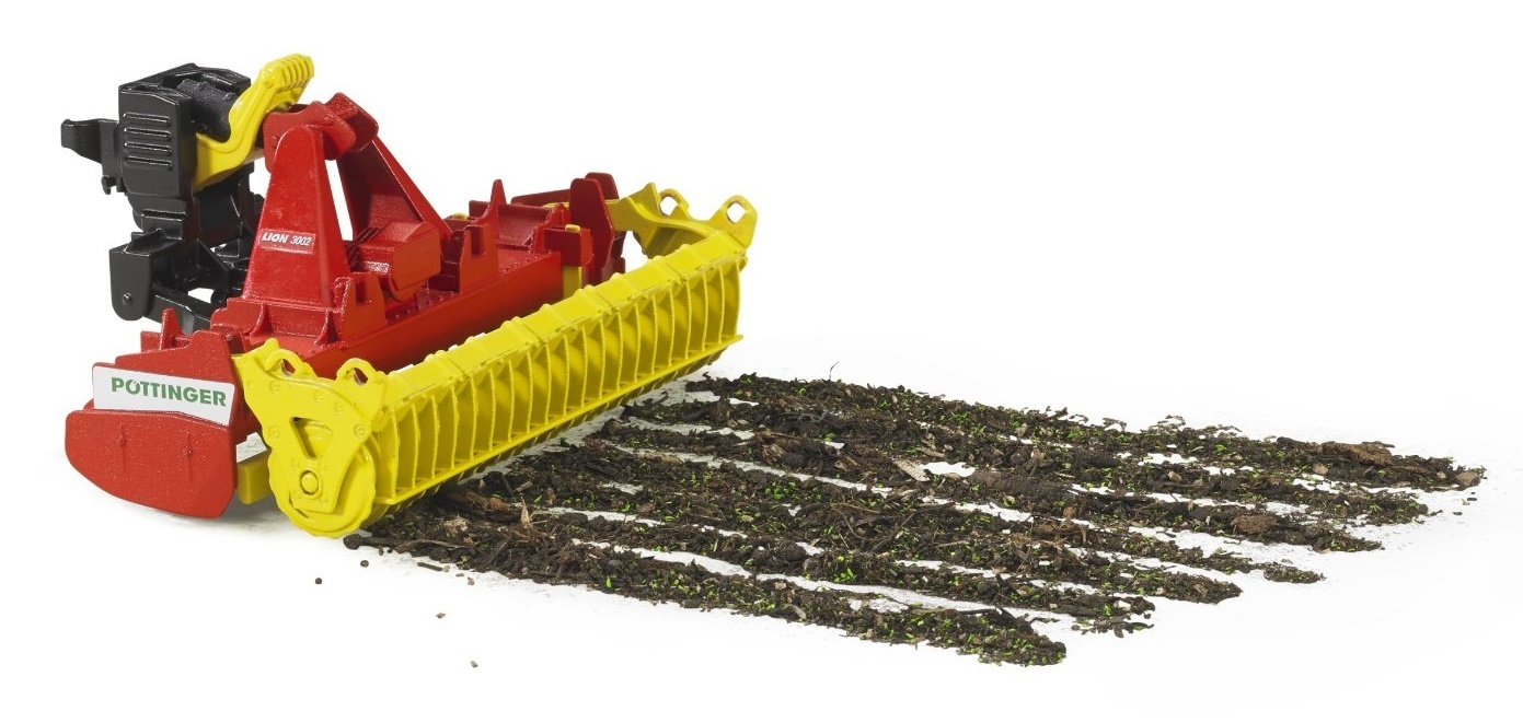 Bruder: Pottinger Lion Rotary Harrow