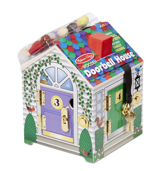 Melissa & Doug: Wooden Doorbell House image