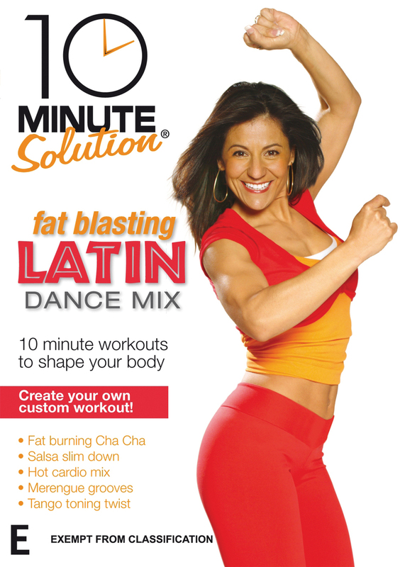 10 Minute Solution - Fat Blasting Latin Dance Mix on DVD