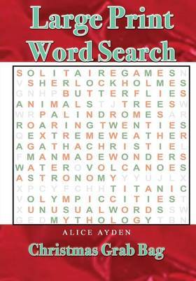 Large Print Word Search image