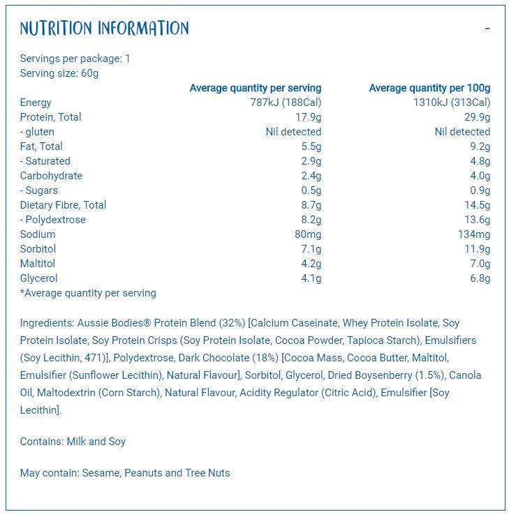 Aussie Bodies Lo Carb Whip’d Protein Bars image