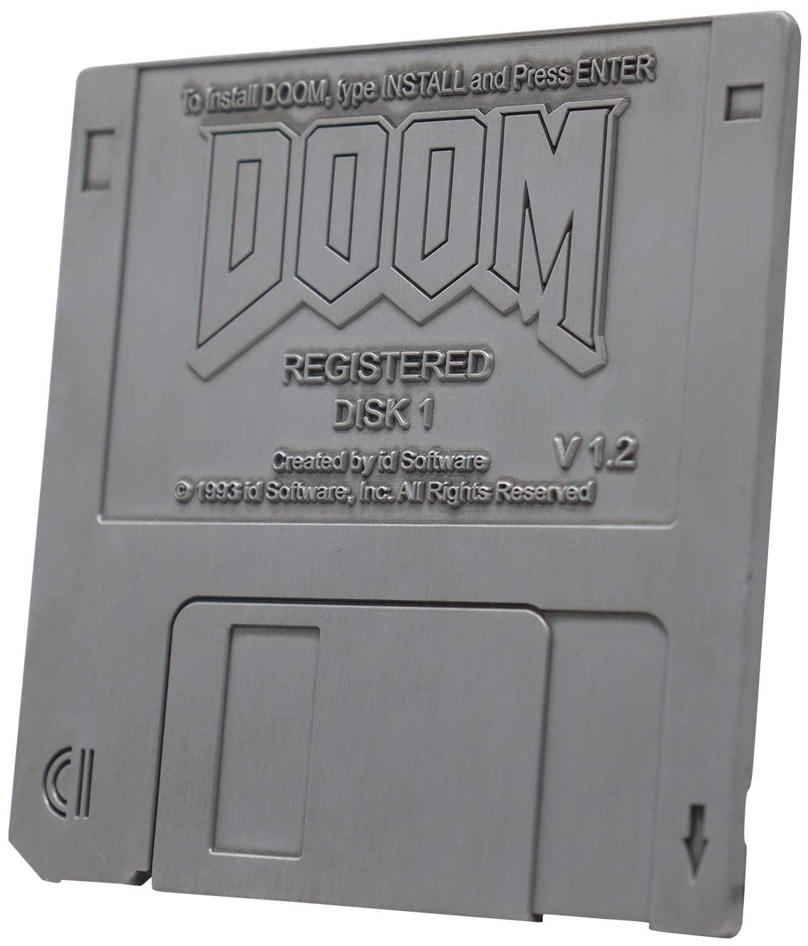 Doom Floppy Disc Replica at Mighty Ape NZ