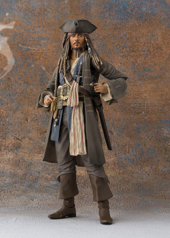 Pirates of the Caribbean: Captain Jack Sparrow - S.H.Figuarts Figure image