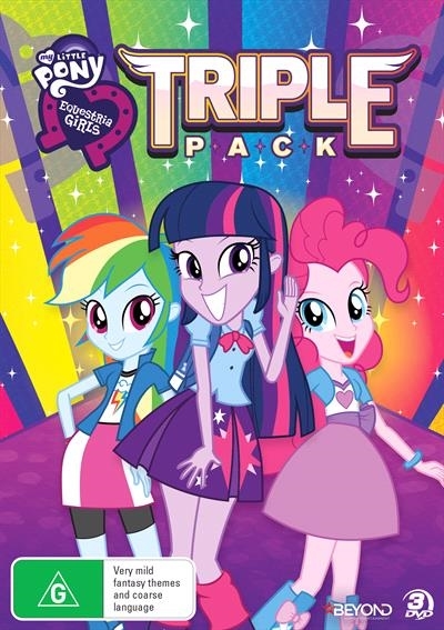 My Little Pony: Equestris Girls Triple Pack on DVD image