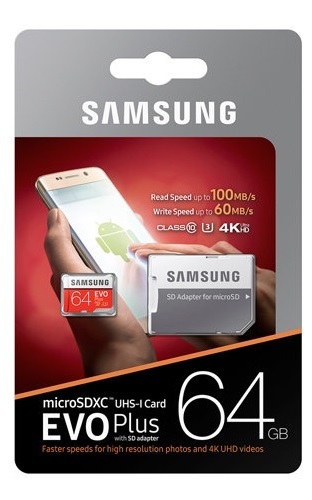 64GB Samsung Evo Plus Micro SD Card image