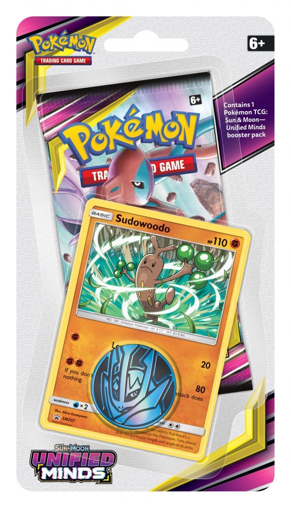 Pokemon TCG: Unified Minds Checklane Blister Sudowoodo