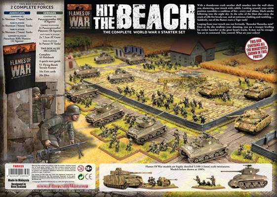 Flames of War: Hit The Beach Army Set image