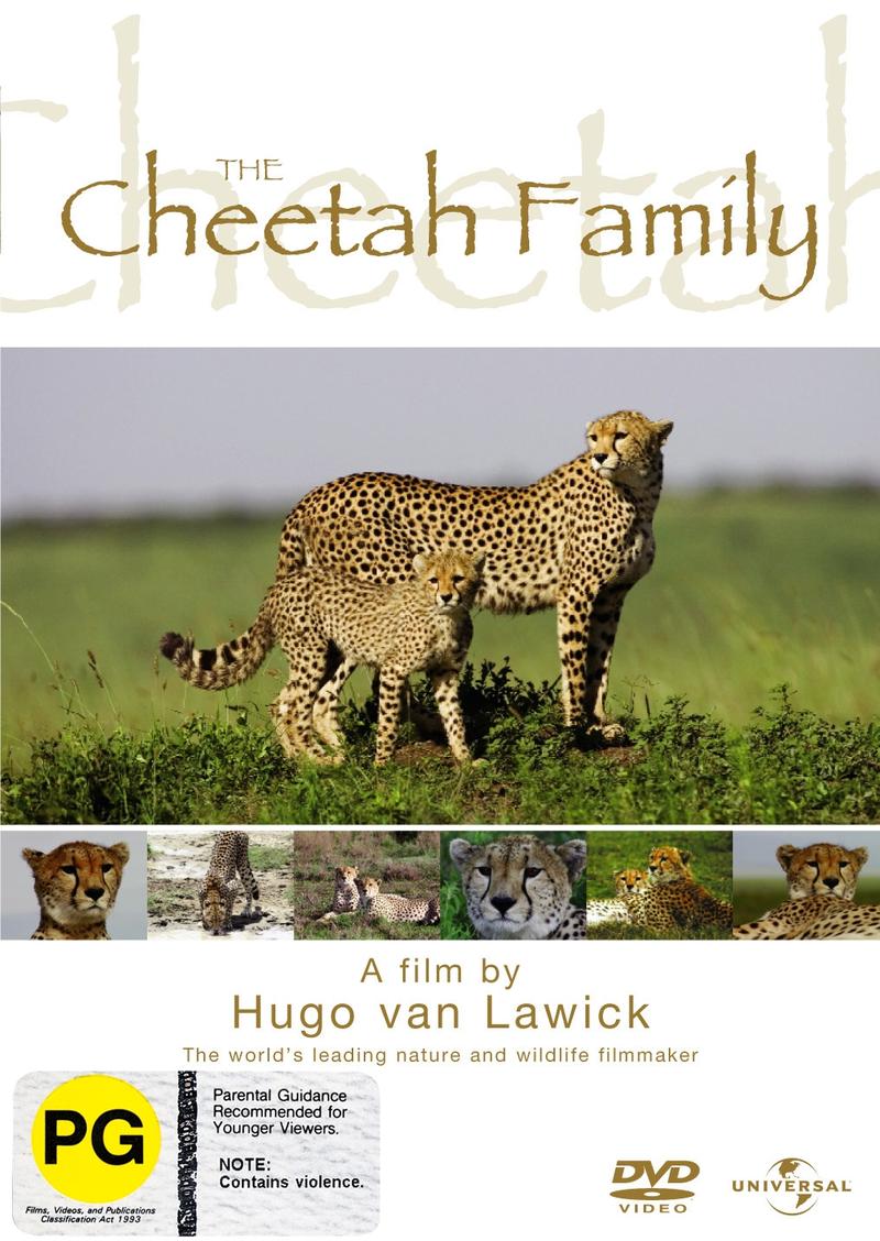 Hugo Van Lawick - The Cheetah Family on DVD image