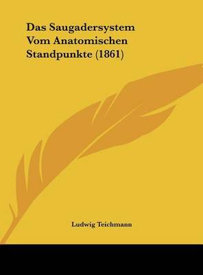 Das Saugadersystem Vom Anatomischen Standpunkte (1861) image