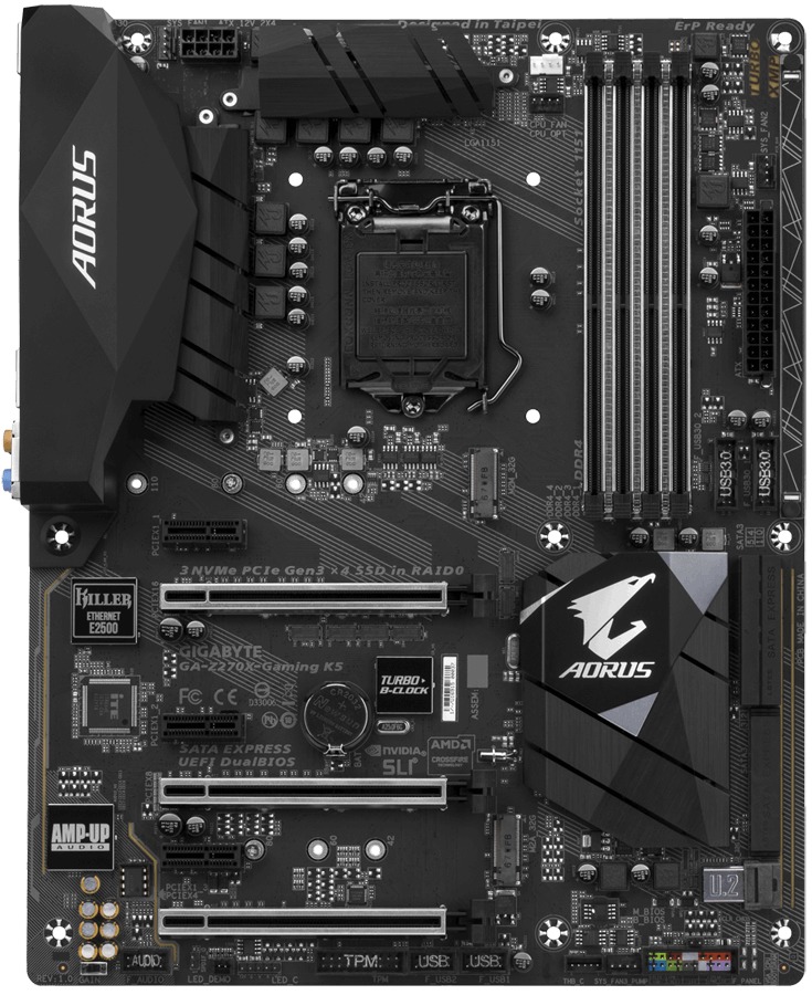 Gigabyte GAZ270XGaming K5 Motherboard at Mighty Ape NZ
