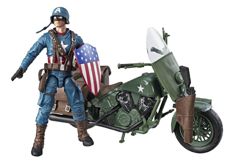 Marvel Legends: Captain America Motorcycle - 6" Vehicle Playset