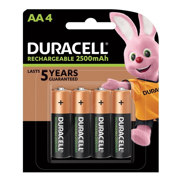 Duracell Rechargeable AA (4 Pack) at Mighty Ape NZ