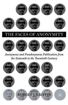 Faces of Anonymity on Hardback