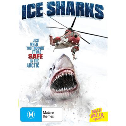 Ice Sharks on DVD image