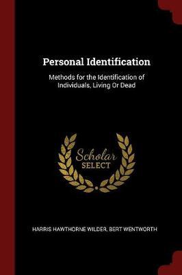 Personal Identification by Harris Hawthorne Wilder image