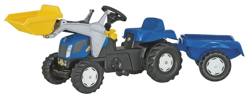 Rolly Kid - New Holland T7040 with Trailer and Front Loader