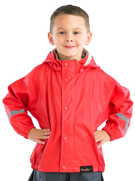 Mum 2 Mum: Rainwear Jacket - Red (2-3 Years) image