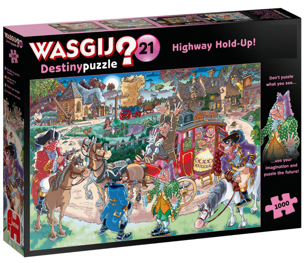 Wasgij: 1000 Piece Puzzle - Destiny #21 (Highway Holdup) image
