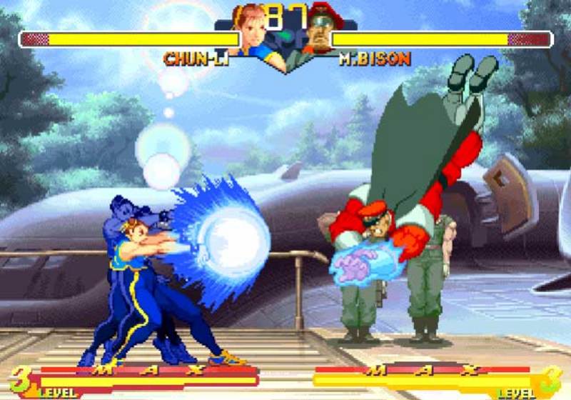 Street Fighter Alpha Anthology on PS2