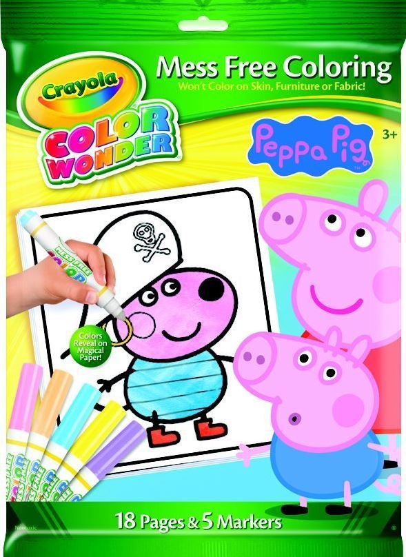 Crayola: Colour Wonder Markers & Paper Peppa Pig