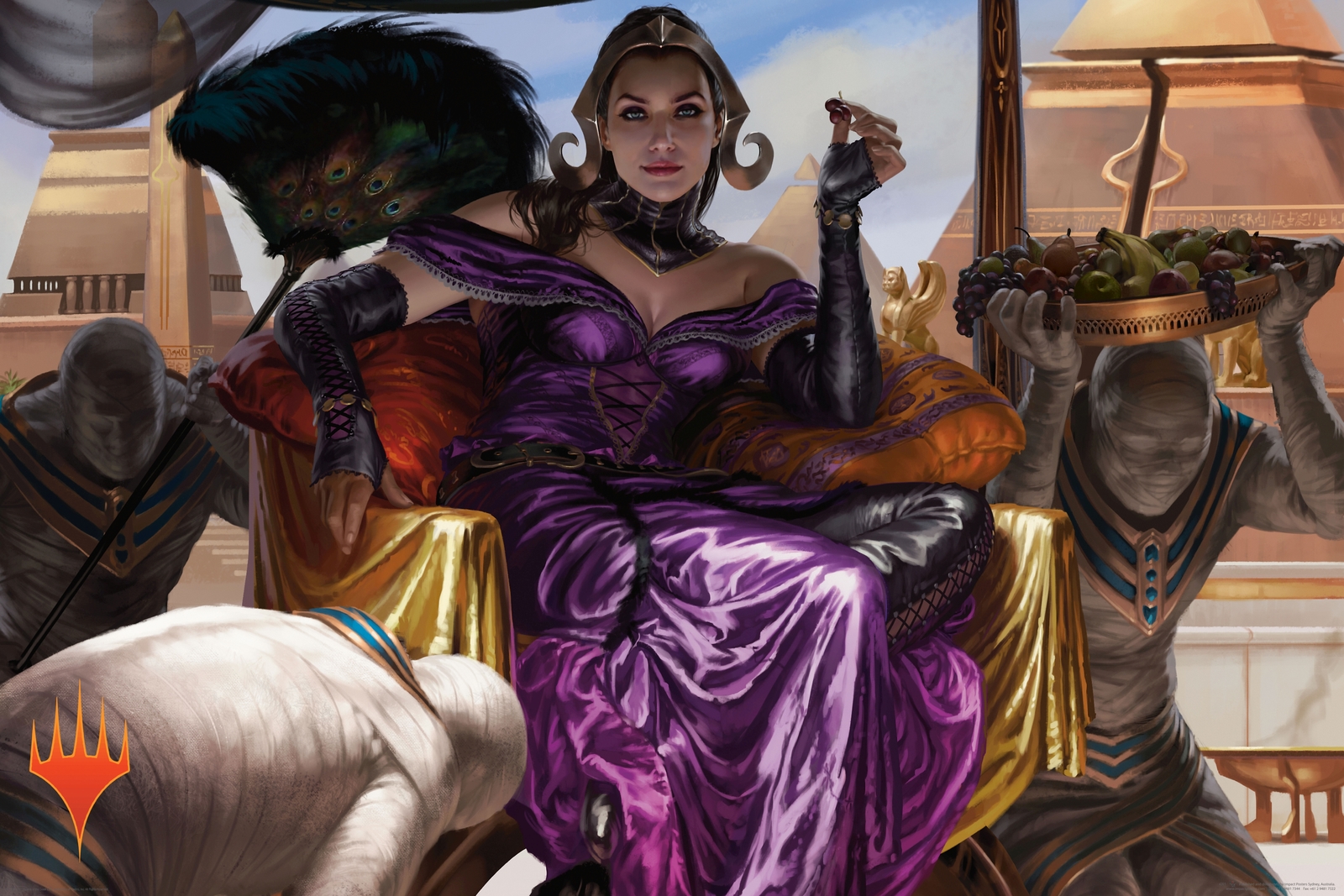 Magic The Gathering Lillianna Ltd Edition Poster (644) image