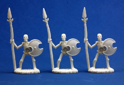 Dark Heaven Bones - Skeletal Spearmen (3-pc) image
