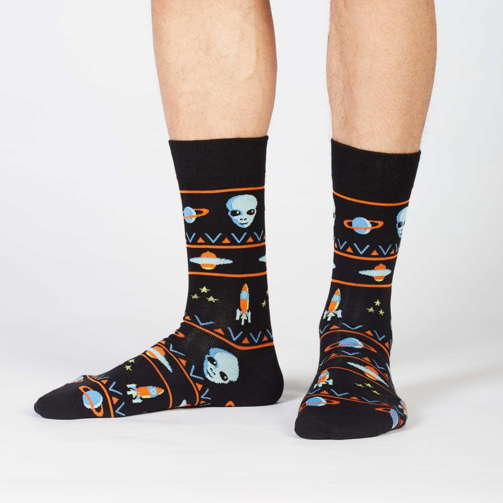 Men's - Alien Sweater Sighting Crew Socks image