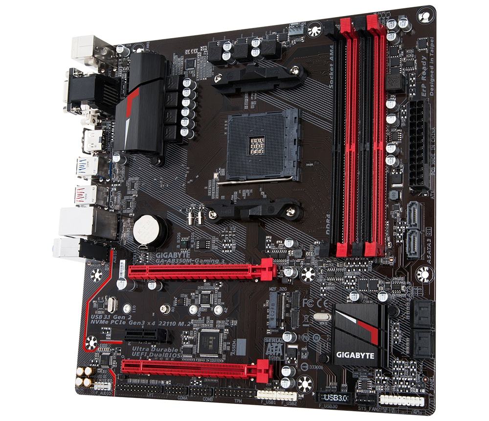 Gigabyte GA-AB350M-GAMING Motherboard