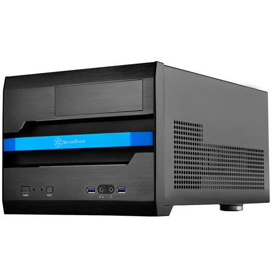 SilverStone SSTSG12B Sugo Series Black Micro ATX Case, Small Form Factor Images at Mighty Ape NZ