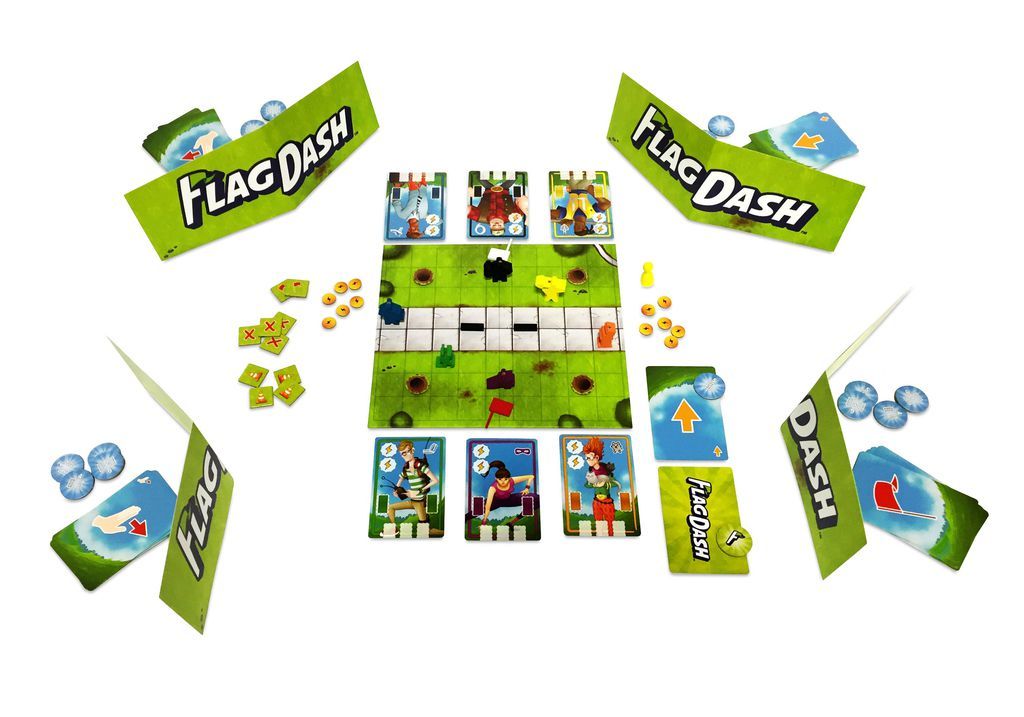 Flag Dash - Board Game