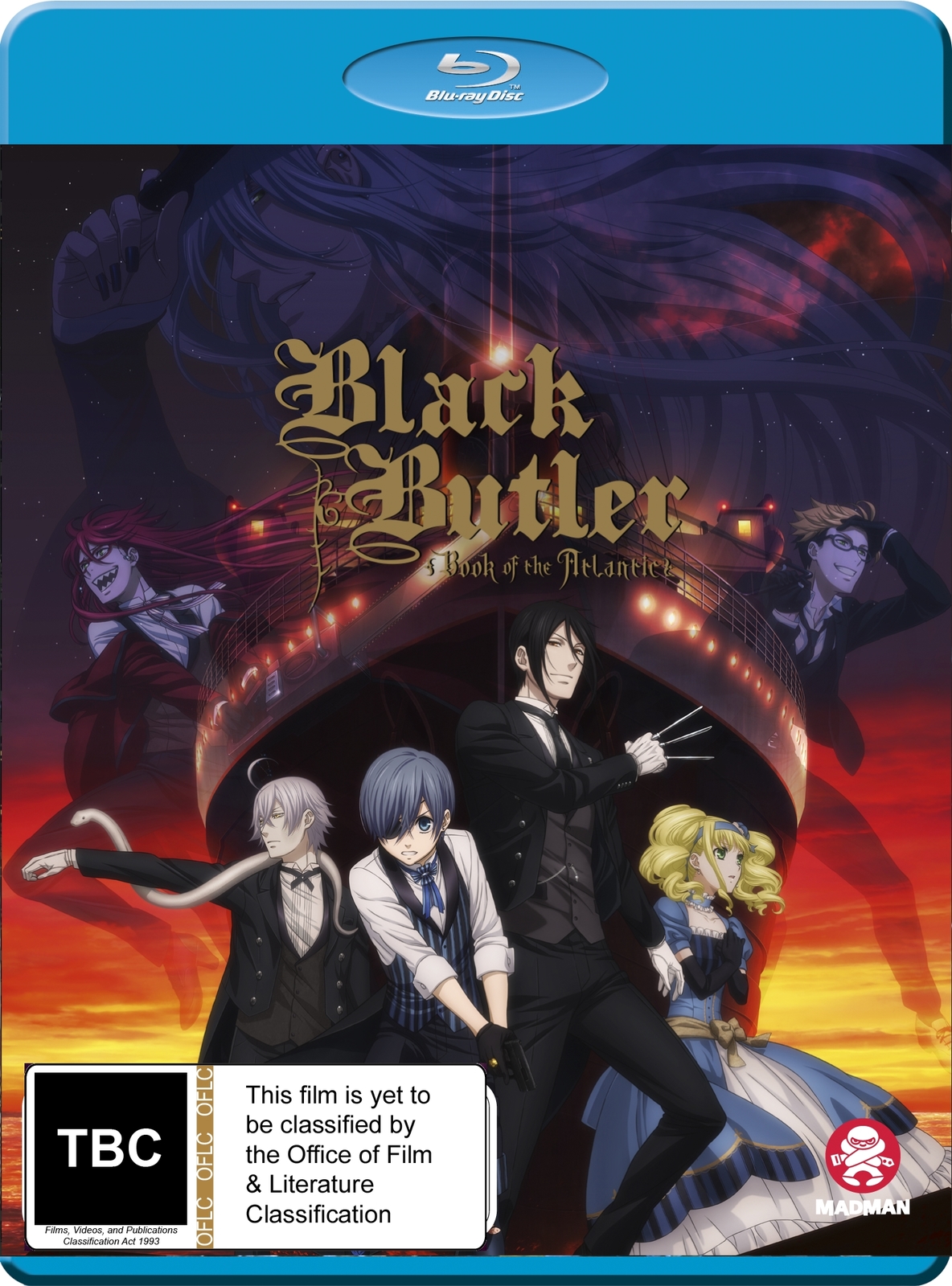 Black Butler: Book Of The Atlantic on Blu-ray image