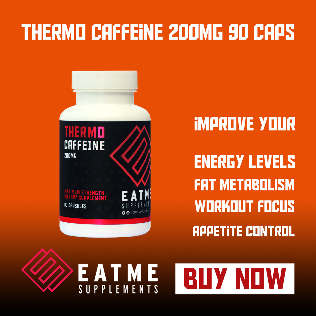 Eat Me Thermo Caffeine 90 Capsules 200mg image