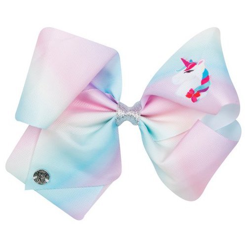 JoJo Siwa: Deluxe Large Unicorn Bow - Faded Rainbow (Single Unicorn) image