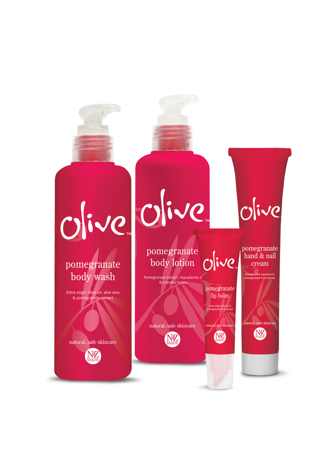 Olive: Love Your Skin Pamper Pack (Pomegranate) image