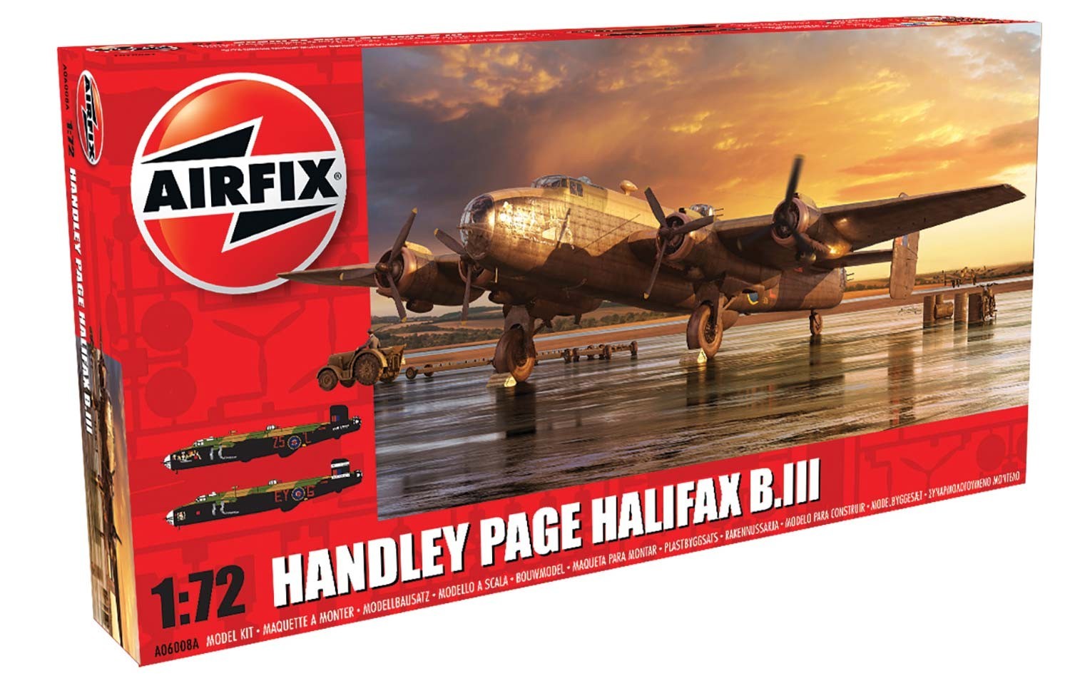 Airfix Handley Page Halifax B.III 172 Model Kit at Mighty Ape NZ