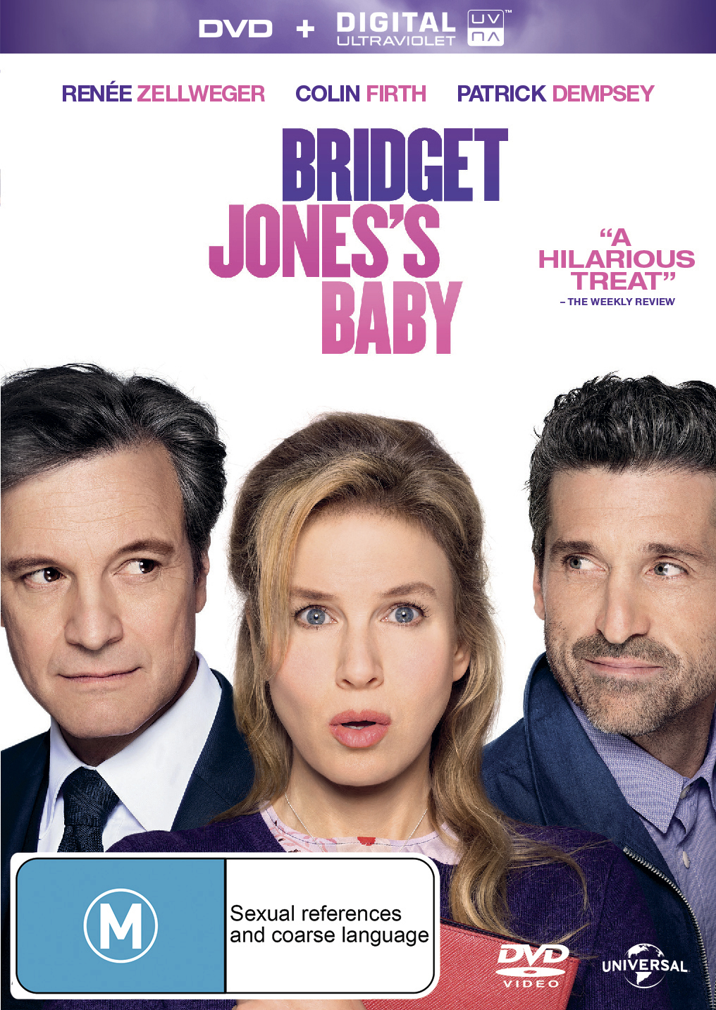 Bridget Jones's Baby on DVD image