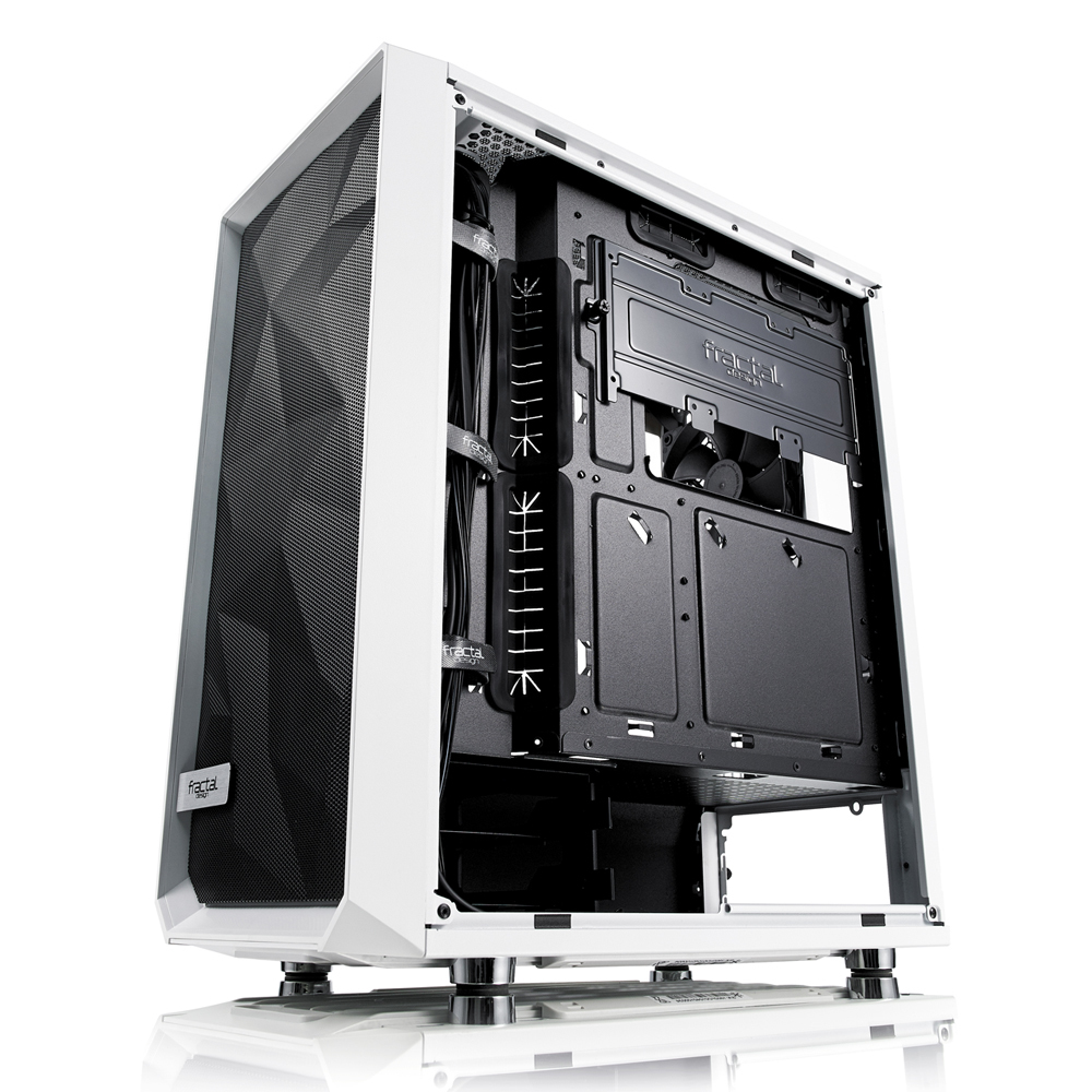 Fractal Design Meshify C Tempered Glass - White image