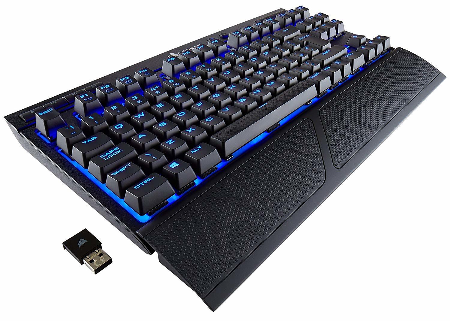 Corsair K63 Wireless Mechanical Gaming Keyboard (Cherry MX Red) PC