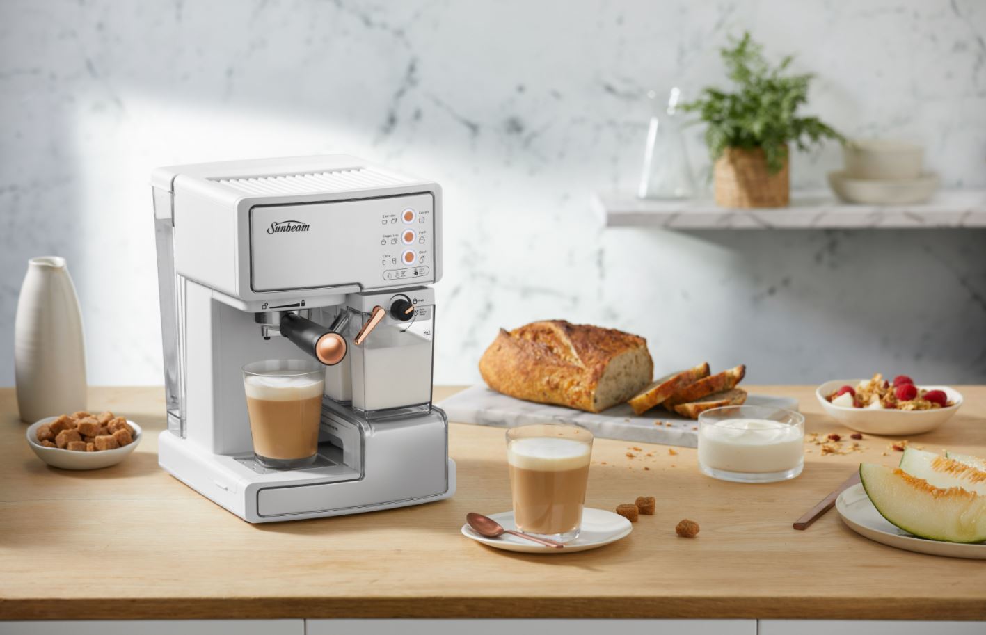 Sunbeam: Café Barista Machine - White image