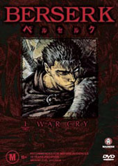 Berserk - V1 - War Cry on DVD Berserk - V1 - War Cry on DVD