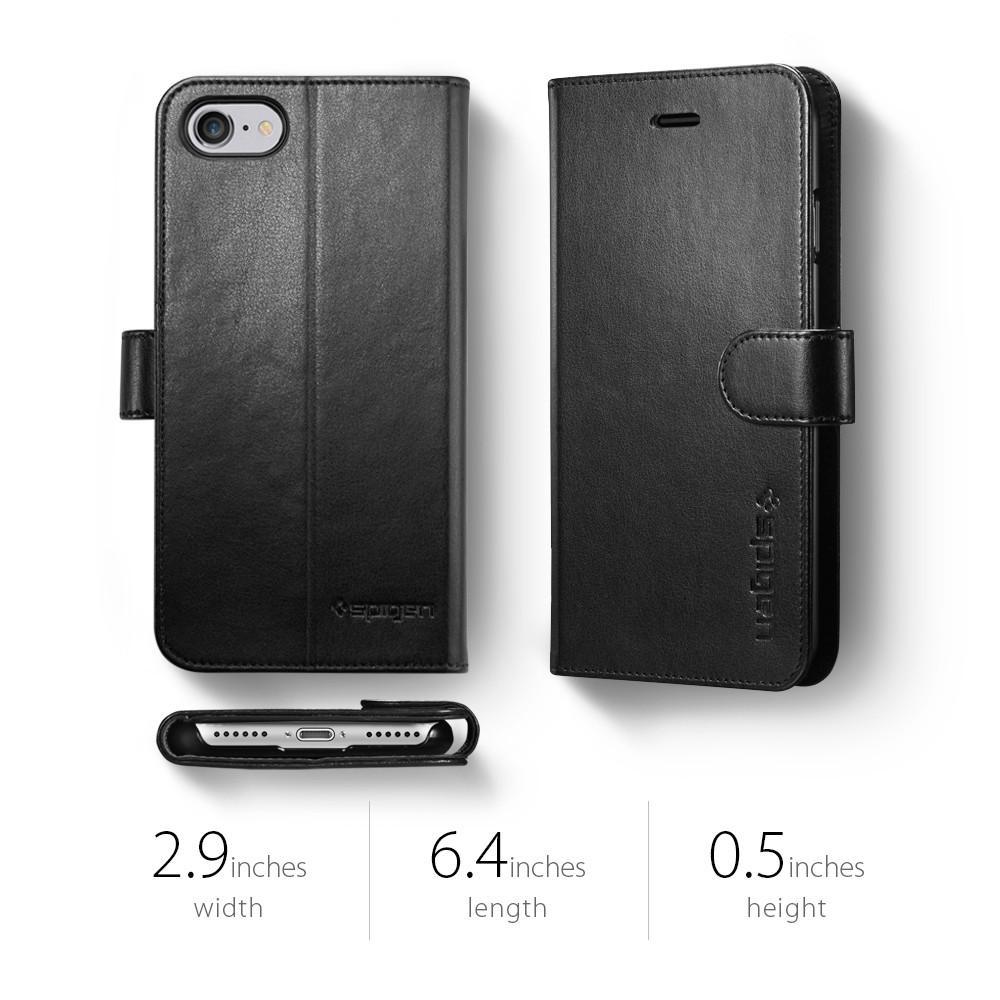 Spigen: iPhone 7 - Wallet Case (Black) image