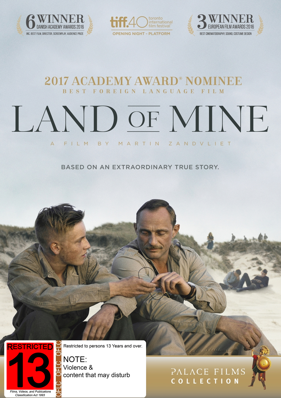 Land of Mine on DVD image