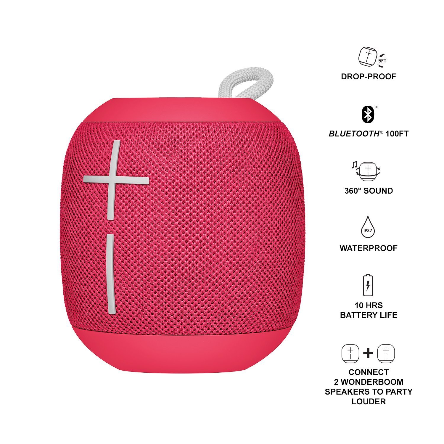 Logitech UE WonderBoom - Raspberry image