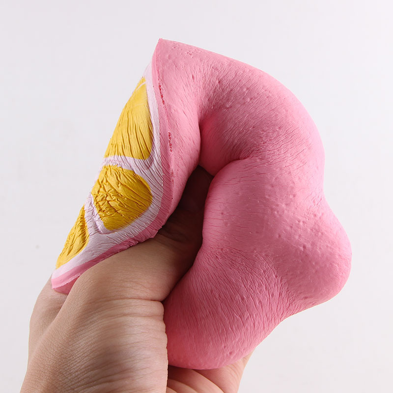I Love Squishy: Pink Lemon Squishie Toy (11cm) image