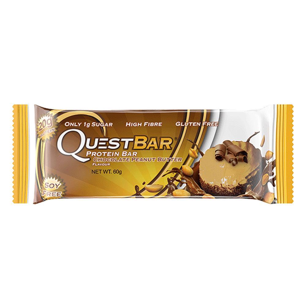 Quest Nutrition Protein Bars - Chocolate Peanut Butter (Box of 12) image