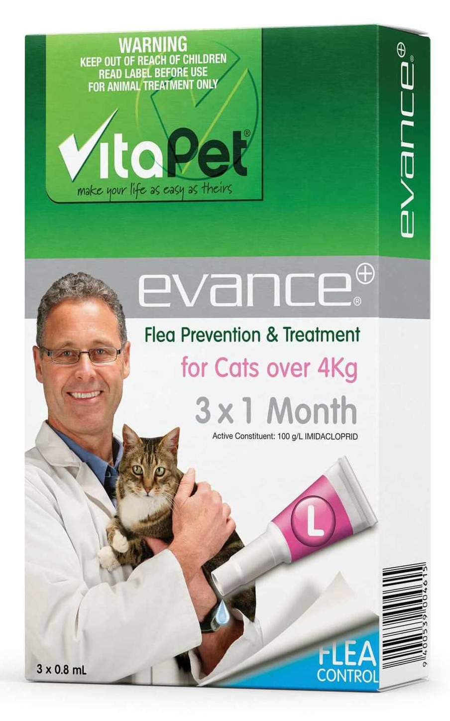 Vitapet: Evance for Cats Over 4kg (3 Pack) image