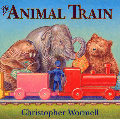 The Animal Train by Christopher Wormell image